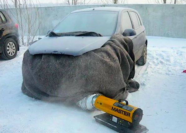 утепление автомобиля на зиму