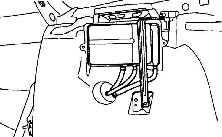  Сепаратор топлива (только модели 4WD) Subaru Legacy