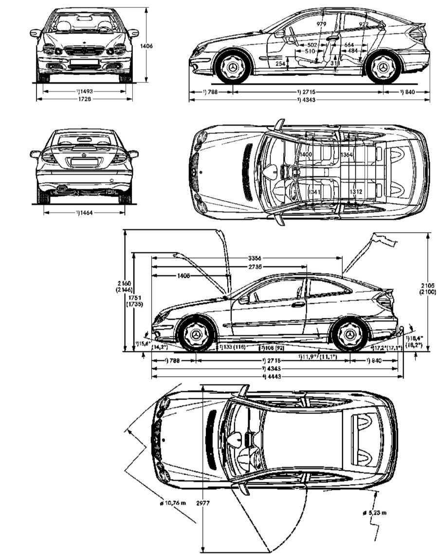  Кузов Mercedes-Benz W203