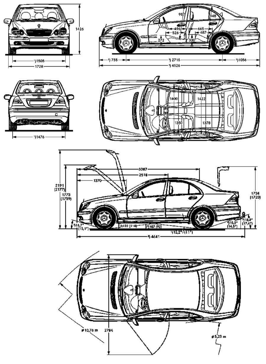  Кузов Mercedes-Benz W203