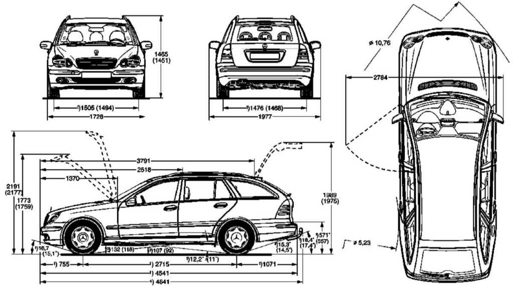  Кузов Mercedes-Benz W203