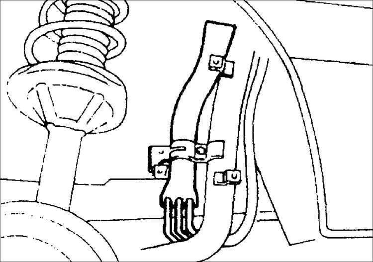  Проверка сепаратора паров топлива Kia Sephia