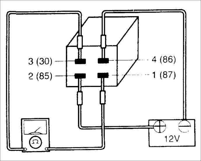  Проверка реле компрессора кондиционера Kia Sephia