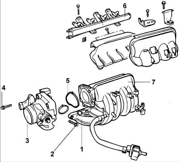  Впускной коллектор и воздушная камера Hyundai Accent