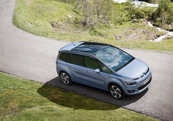 Citroen C4 Picasso 2017 прозрачная крыша